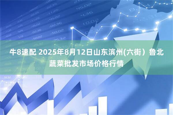 牛8速配 2025年8月12日山东滨州(六街）鲁北蔬菜批发市场价格行情