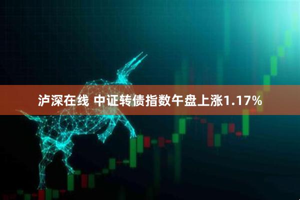 泸深在线 中证转债指数午盘上涨1.17%